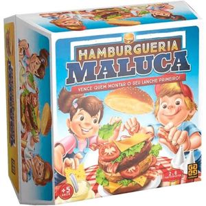 Jogo De Tabuleiro Hamburgueria Maluca Grow 03574