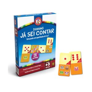 Jogo Educativo Dominó Já Sei Contar Grow 01694