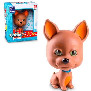 Figura Dr. Canino Pet Marrom E Laranja Roma Roma Jensen 5511