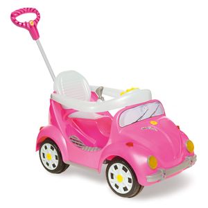 Carrinho De Passeio Ou Pedal 1300 Fouks Rosa Calesita 0996