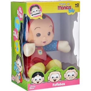 Boneco Cascão Baby Da Turma Da Mônica Novabrink Bbra 1047