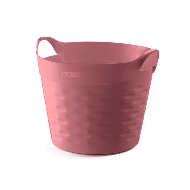 cesto-flexivel-sanremo-rosa-20l