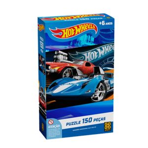 Quebra Cabeça Hot Wheels 150 Peças Grow 04170