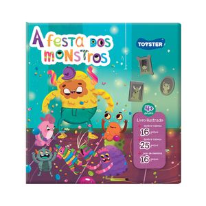 Livro Brinquedo A Festa Dos Monstros Toyster 002779