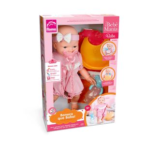 Boneca New Bebê Mania Baba Roma Jensen 5342