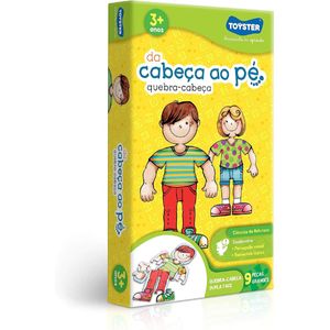 Quebra Cabeça Da Cabeça Ao Pé Toyster 002038