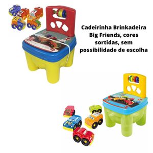 Brinkadeira Big Friends Cores Sortidas Dismat Mk207