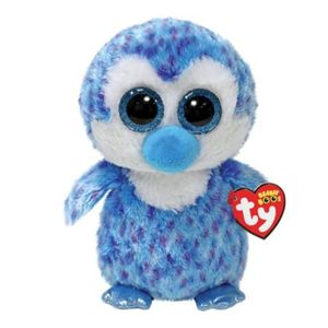 Pelúcia Beanie Boos Pinguim Azul Tony Ty 044098