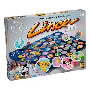 Jogo Lince Junior 100 Anos Disney Grow 04429