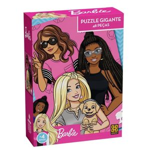 Quebra Cabeça Gigante 48 Peças Barbie Grow 04423