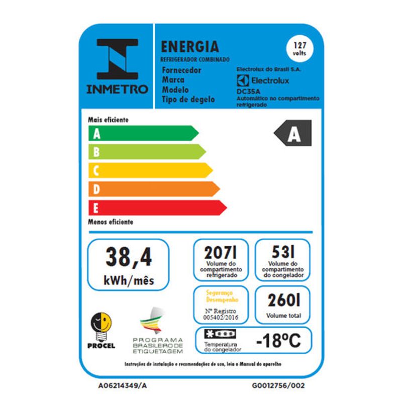 refrigerad-electrolux-dc35a-bc