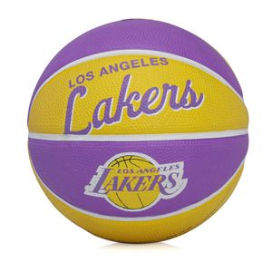 Bola Nba Team Lakers Retro Mini Wilson Wtb3200Xblal