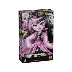 Quebra Cabeça Monster High 100 Peças Grow 04533