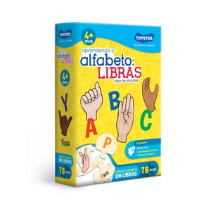 Jogo Aprendendo O Alfabeto Em Libras Toyster 003176