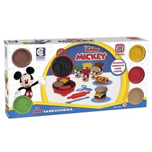 Sanduicheira com Massinha Mickey Cotiplas 2684