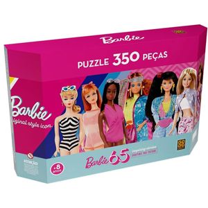 Quebra Cabeça Panorâmico Barbie 65 Anos Grow 04566