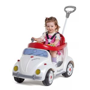 Carrinho De Passeio Ou Pedal 1300 Fouks Branco Calesita 1055