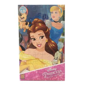 Quebra-Cabeça Princesas Disney 150 Peças Grow 02164