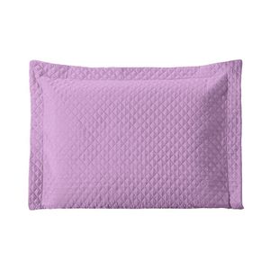Porta Travesseiro Avulso 70cm x 50cm 1 Peça Prime Ultrassônico 100% Poliéster - Lilás