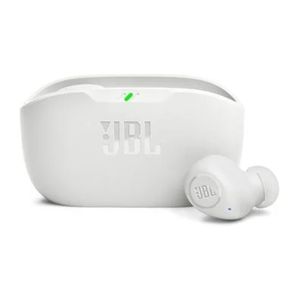 Fone de Ouvido Bluetooth JBL Wave Buds 2 Com Cancelamento de Ruído - Branco JBLWBUDS2WHT