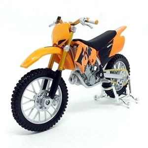 Miniatura Moto Ktm 525 Sx 1/18 Laranja Maisto 35300