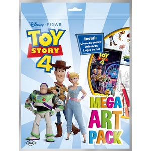 Livro Toy Story 4 Mega Art Pack Livros Dcl Livros D2447