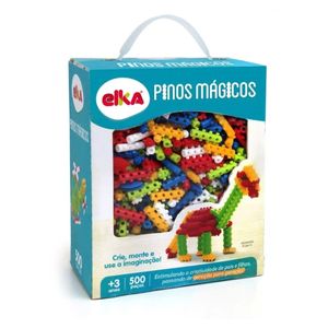 Conjunto Pinos Mágicos 500 Peças Elka 939