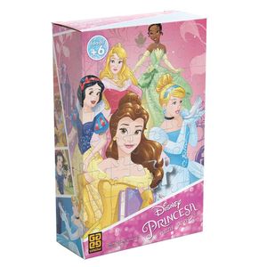 Quebra Cabeça 100 Pçs Disney Princesas Grow 03586