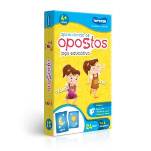 Jogo Educativo Aprendendo Com Os Opostos Toyster 002050