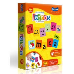 Kit Educativo Caixinha De Letras Toyster 002369