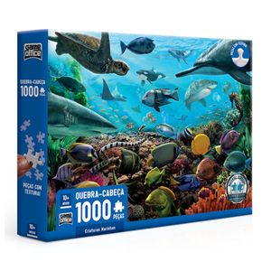 Quebra Cabeça 1000 Peças Criaturas Marinhas Toyster 002721