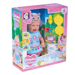 Boneca Baby Ninos Meu Lanchinho Cotiplas 2396