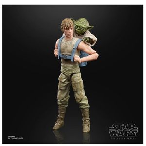 Conjunto De Figuras Star Wars 40º Aniversário Luke Skywalker E Yoda Start Wars Black Series E9642