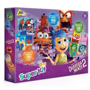 Jogo Super Kit 3 em 1 Divertidamente 2 Toyster 3259