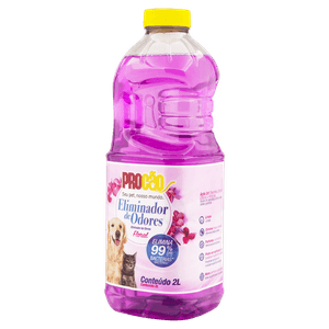 Eliminador de Odores Uso Veterinário Floral Procão Frasco 2l
