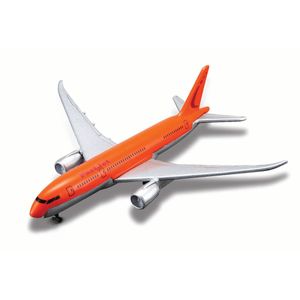 Miniatura Avião Tailwinds Fresh Metal Boeing 787-8 Laranja Maisto 15088