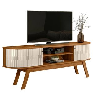Rack para TV até 75'' Valencia Madetec Naturale/Off White