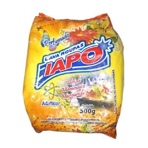 Lava Roupas em Pó Iapo Perfumado de Flor de Maracujá e Margarida 500g