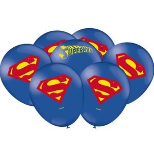 Balão Imp. Especial Nº 9 (25 Unidades) - Superman Geek  - Festcolor