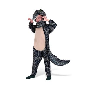 Fantasia Jacaré Infantil com Capuz e Rabo