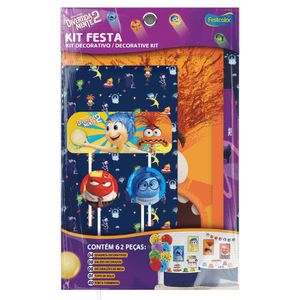 Kit Festa Divertidamente 2  Decoração Completa (62 Peças)