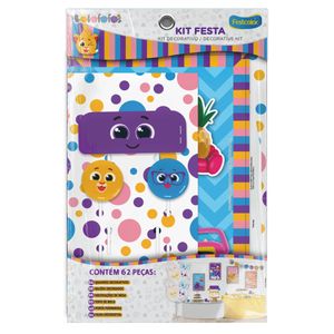 Kit Festa Infantil Bolofofos Decoração Completa