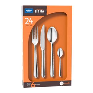 Faqueiro 24 peças, compacto - Siena
