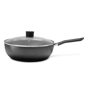 Wok com tampa 4,1 litros - Ebony - Brinox Ø 28 x 9 cm 4,1 L