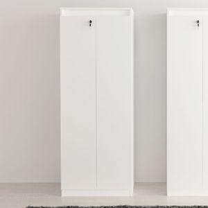 Armário Escritório 2 Portas Multimóveis CR25048 Branco