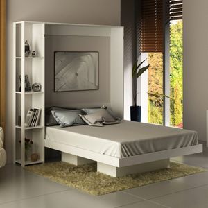 Cama Articulada Casal para Colchão 138 x 188 cm Multimóveis CR35034 Branca