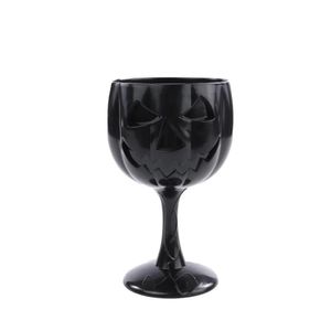 Taça Abóbora Preta 250ml - Decoração de Halloween