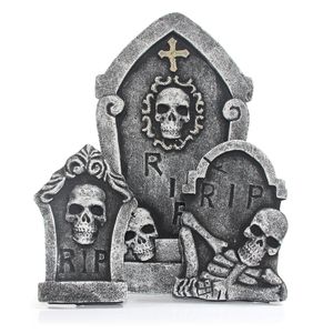 Kit De Halloween Cemitério Do Terror Abrakadabra Fantasias