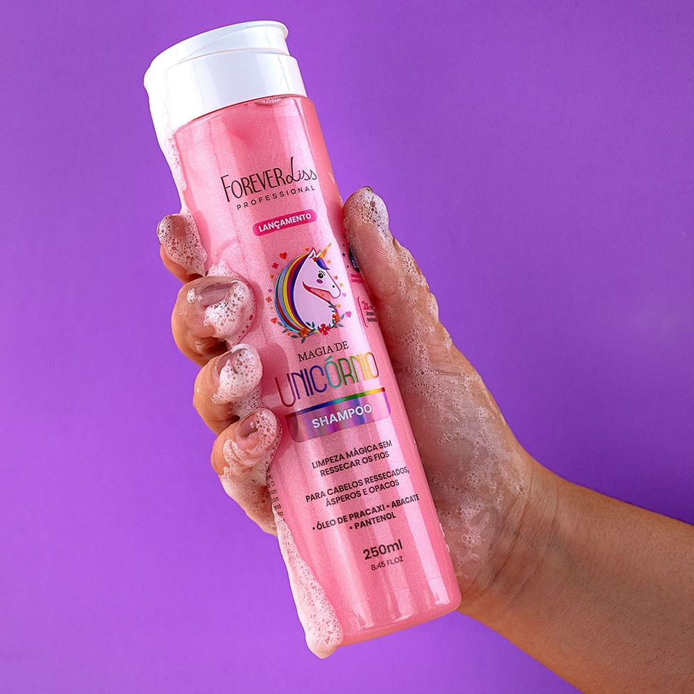 Kit Shampoo, Condicionador e Ampola Magia de Unicórnio Forever Liss