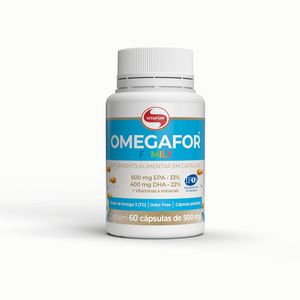 Omegafor Family Vitafor 500mg 60 cápsulas